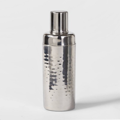 Stainless Steel Hammered Cocktail Shaker - Threshold™