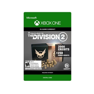 Tom Clancy's The Division 2: 2,250 Credits - Xbox One (Digital)