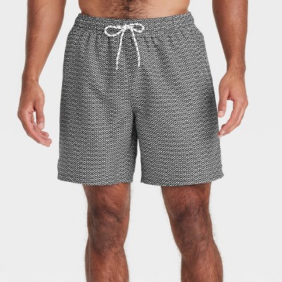 Men's 7" Patterned Swim Trunks - Goodfellow & Co™