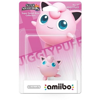Jigglypuff Amiibo Figure - Compatible with Nintendo Switch, Wii U & 3DS (Super Smash Bros Series)