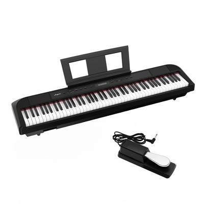 Garvee Digital Piano, Full Size 88 Key Weighted Hammer Keyboard Piano, Portable Electric Keyboard Piano for Beginner/Adults