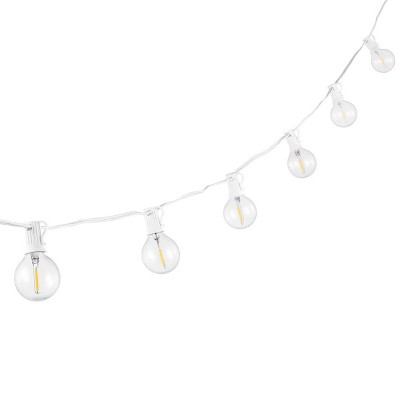 Chiera LED Outdoor String Lights - 120" - 10 Light - PLT4042 - White - Safavieh