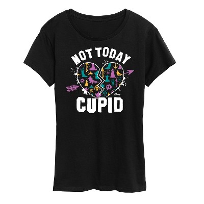 Women's - Disney Villains - Valentine's Day Short Sleeve Graphic T-Shirt