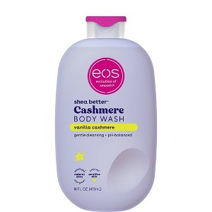 eos Shea Better Cashmere Body Wash - Vanilla Cashmere - 16 fl oz - 1 of 4