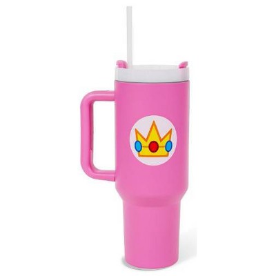 Nintendo Stainless Steel 40oz Peach Tumbler
