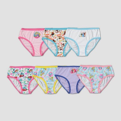 Girls' Disney Princess 7pk Underwear