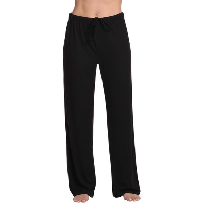 Just Love Womens Solid Ribbed Pajama Pants - Pajama Bottoms for Women