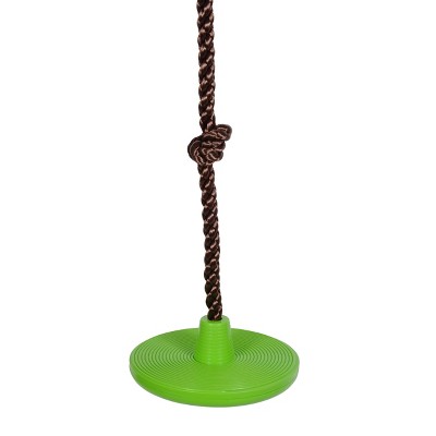 Flybar Swurfer Disco Disc Swing with 8' Climbing Rope