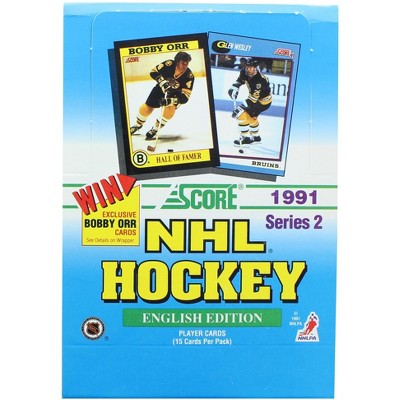 Score NHL 1991-92 Score Hockey Series 2 Wax Box