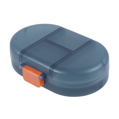 Unique Bargains 8 Grids Flip Up Double Layer Pill Case 1 Pc