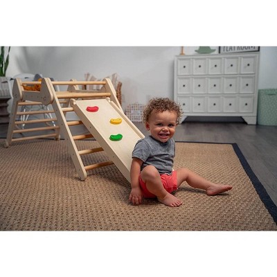 Avenlur Vicus Climbing Frame with Ramp, Folds into Multiple Shapes