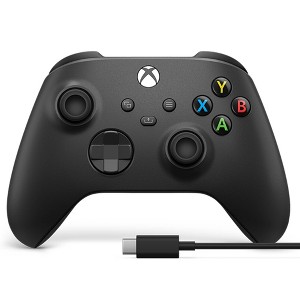 Xbox Wireless Controller + USB-C Cable for Xbox One/Series X|S - 1 of 4