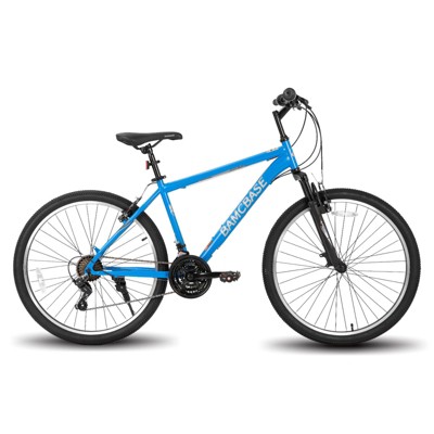 BAMCBASE Agave Mountain Bike, Mens Womens MTB with 21 Speeds, High-Tensile Steel Frame, V Brake, Hardtail Bicycle for Adults