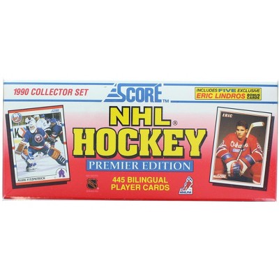 Score NHL 1990-91 Score Hockey Bilingual Factory Set | 445 Cards
