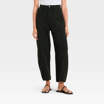 Women's High-Rise Utility Barrel Jeans - Universal Thread™