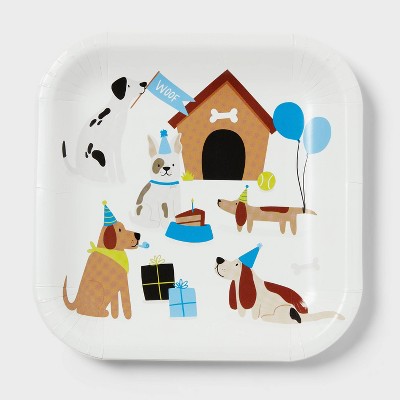 Dog Birthday Snack Plate 10ct - Spritz™