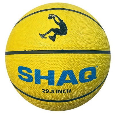 SHAQ Official Size 7 Basketball 29.5" for Indoor Basketball Durable High Performance Indoor Outdoor Basketball Street Court Youth Basketball Equipment