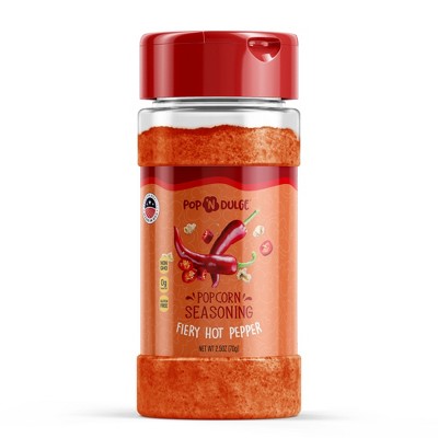 Popcorn Seasoning Fiery Hot Pepper