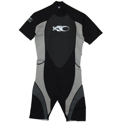 X2O Men's Spring Wetsuit 3:2 Silver - Large