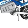 Razor 24V MX350 Dirt Rocket Electric Powered Ride-On Bike - Blue: 250W Motor, 14 MPH - 3 of 4