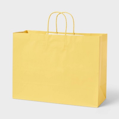 Medium Gift Bag Solid Yellow - Spritz™