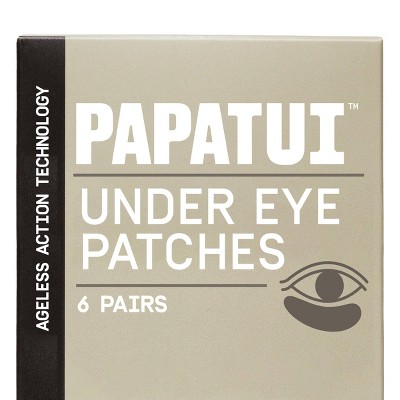 Papatui Ageless Action Technology Under Men's Eye Patch Unscented for Sexy Eyes - 6ct
