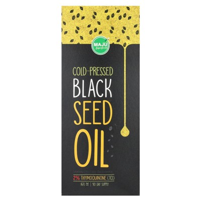 Maju Superfoods Cold-Pressed Black Seed Oil, 16 fl oz (5 g per Serving)