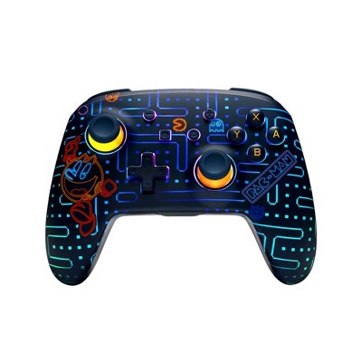 PowerA PAC-MAN Neon Arcade Enhanced Wireless Controller with Lumectra  - Nintendo Switch