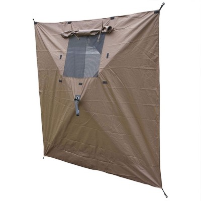 CLAM Quick-Set Screen Hub Tent Wind & Sun Panels, Accessory Only, Green