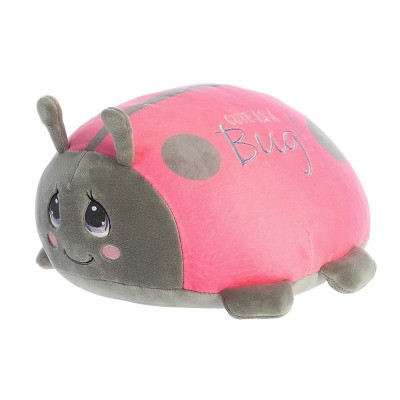 Aurora Medium Cute As A Bug Ladybug Precious Moments Inspirational Stuffed Animal Pink 10"