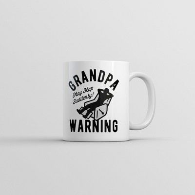 Crazy Dog T-Shirts Grandpa Warning Mug Funny Sarcastic Fathers Day Gift Coffee Cup-11oz