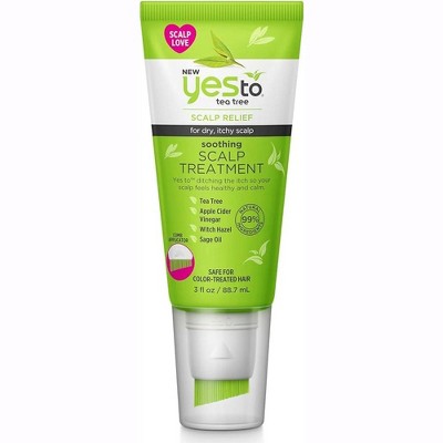Yes To Tea Tree Scalp Treatment, Soothing Formula To Remove Build Up