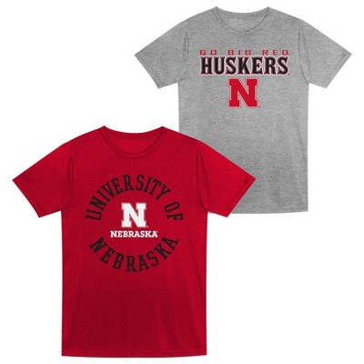 NCAA Nebraska Cornhuskers Toddler Boys' 2pk T-Shirt