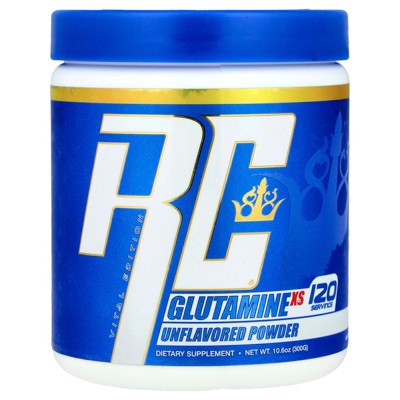 Ronnie Coleman Vital Edition, Glutamine XS™ Powder, Unflavored, 10.6 oz (300 g)