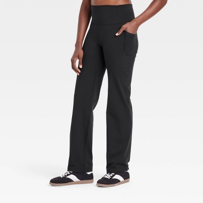 Women's Dynamic Flex High-Rise Pocketed Straight Leg Pants - All In Motion™