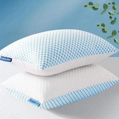 Aghana Digitals Adjustable Loft Shredded Memory Foam Pillows Set of 2, Queen Size