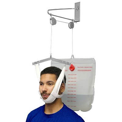 OTC Over Door Cervical Traction Kit, Neck Disk Relief, Complete Set, White