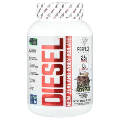 PERFECT Sports Diesel®, New Zealand Whey Isolate, Triple Rich Chocolate, 2 lb (908 g)