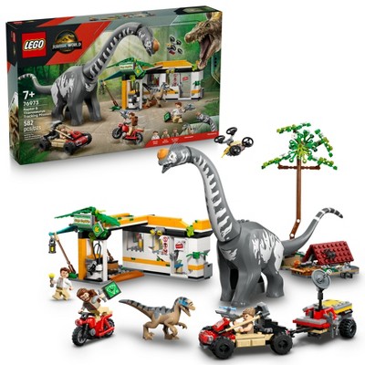 LEGO Jurassic World Raptor & Titanosaurus Tracking Mission 76973