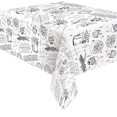 The Child Color-Your-Own Plastic Table Cover