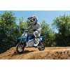 Razor 24V MX350 Dirt Rocket Electric Powered Ride-On Bike - Blue: 250W Motor, 14 MPH - 2 of 4