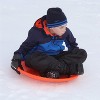 Paricon 626-B Flexible Flyer Round Flying Saucer Disc Racer Polyethylene Snow Sled Toboggan, for Ages 4 and Up, 26 Inch Diameter - 4 of 4