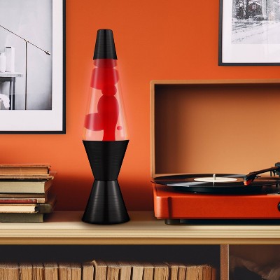 LAVA 14.5" Scarlet Soundwave Novelty Table Lamp