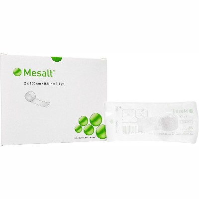 Molnlycke 285280 Mesalt Viscose Polyester Non-Woven Sodium Chloride Sterile 3/4 in. x 39 in. (Box of 10)