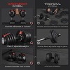 Yaheetech Quick-Adjust Dumbbell Weight Set With Anti-Slip Handle for Home Gym - 4 of 4