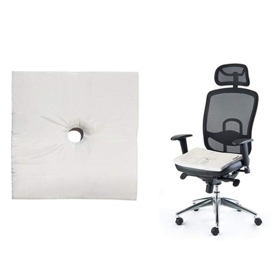 Dr Pillow Lounging Back Cushion – Ergonomic, Orthopedic, Memory Foam Support for Back Pain Relief & Comfortable Sitting