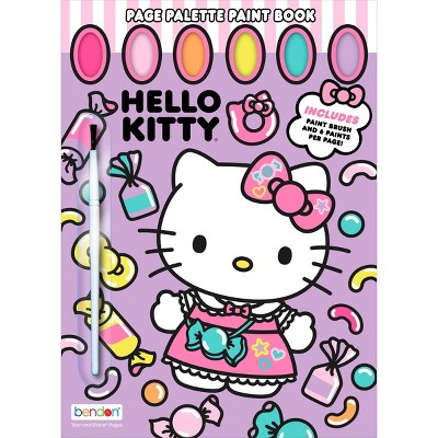 Hello Kitty Page Palette Paint Book