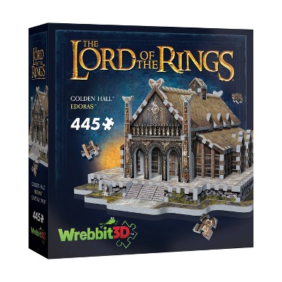 The Lord of the Rings: Golden Hall Edoras 3D Puzzle 445pc