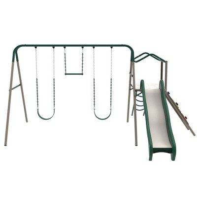 Lifetime Playset Climb and Slide Swing Set - Earthtone