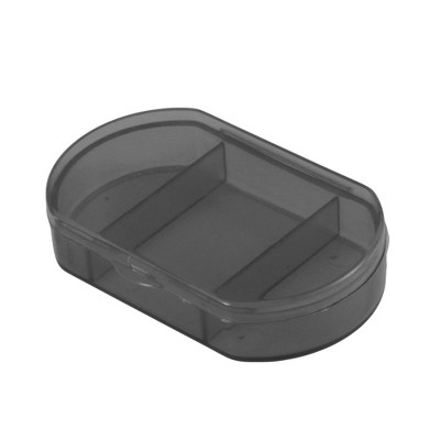Unique Bargains 3 Compartments Pill Case 1 Pc